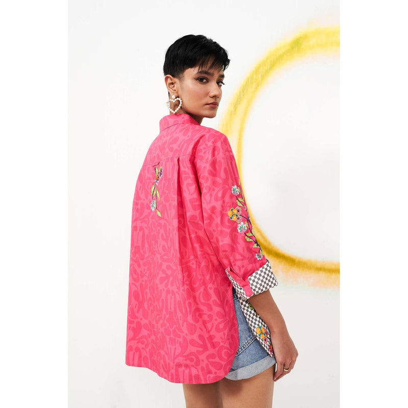 Verb Pink Mihira Shirt