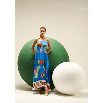 Verb Blue Jocelyn Maxi Dress