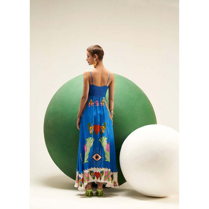 Verb Blue Jocelyn Maxi Dress