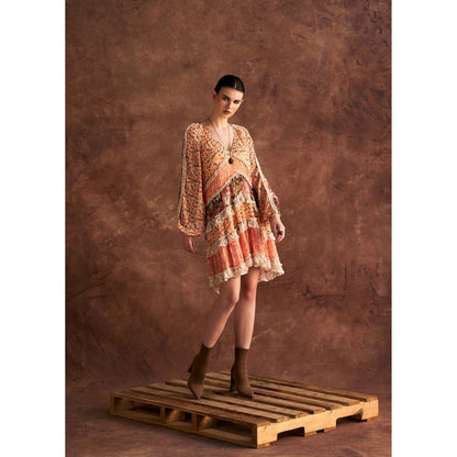 Verb Multi-Colour Kira Mini Dress