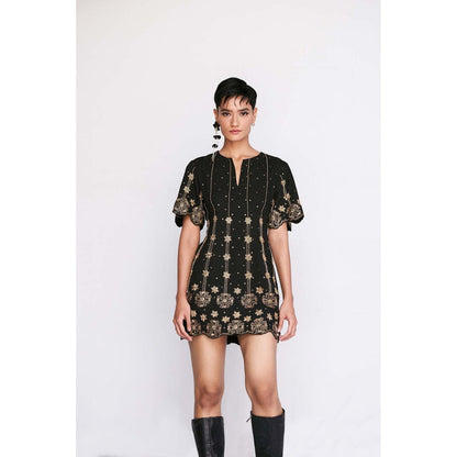 Verb Black Aira Mini Dress