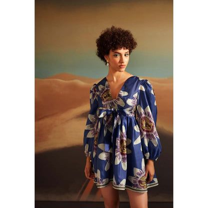 Verb Blue Amara Mini Dress