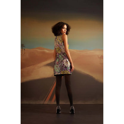 Verb Multi-Colour Sasha Mini Dress