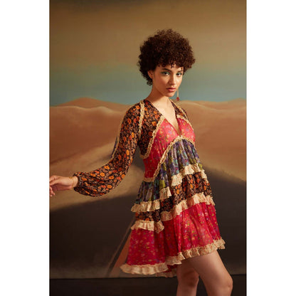 Verb Multi-Colour Niara Mini Dress