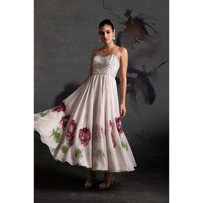 Verb Ivory Ivina Corset Maxi Dress