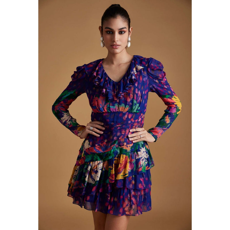 Verb Blue Callie Mini Dress