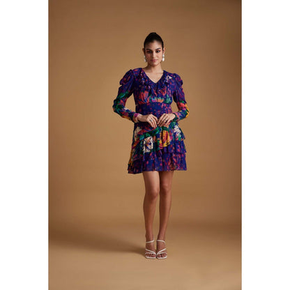 Verb Blue Callie Mini Dress