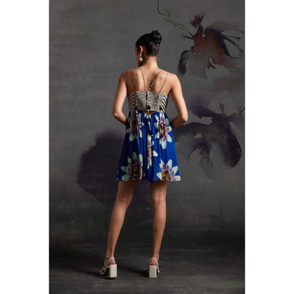 Verb Blue Enrico Mini Dress