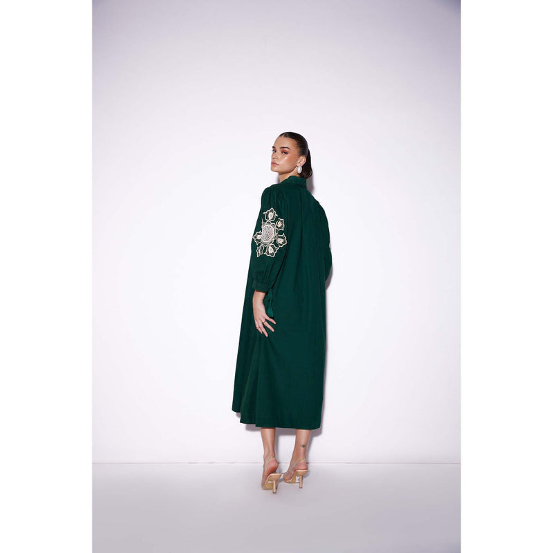 Verb Green Aerin Midi Dress
