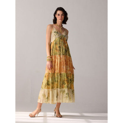 Verb Kara Spaghetti Midi Dress