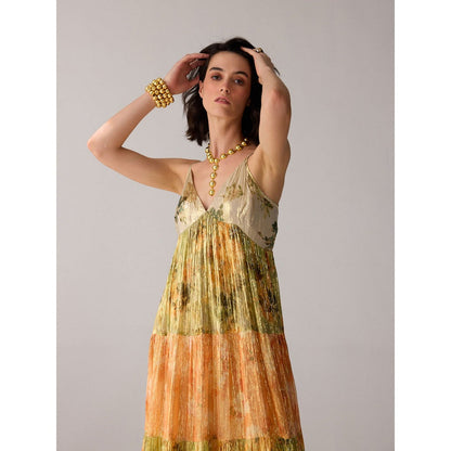 Verb Kara Spaghetti Midi Dress