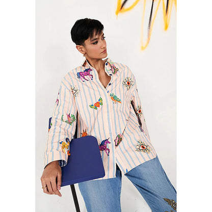 Verb Peach Raeya Shirt