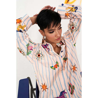 Verb Peach Raeya Shirt
