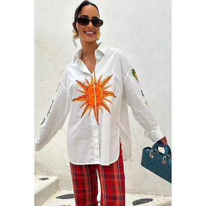 Verb Ivory Arushi Mehra In Our Camilia Shirt