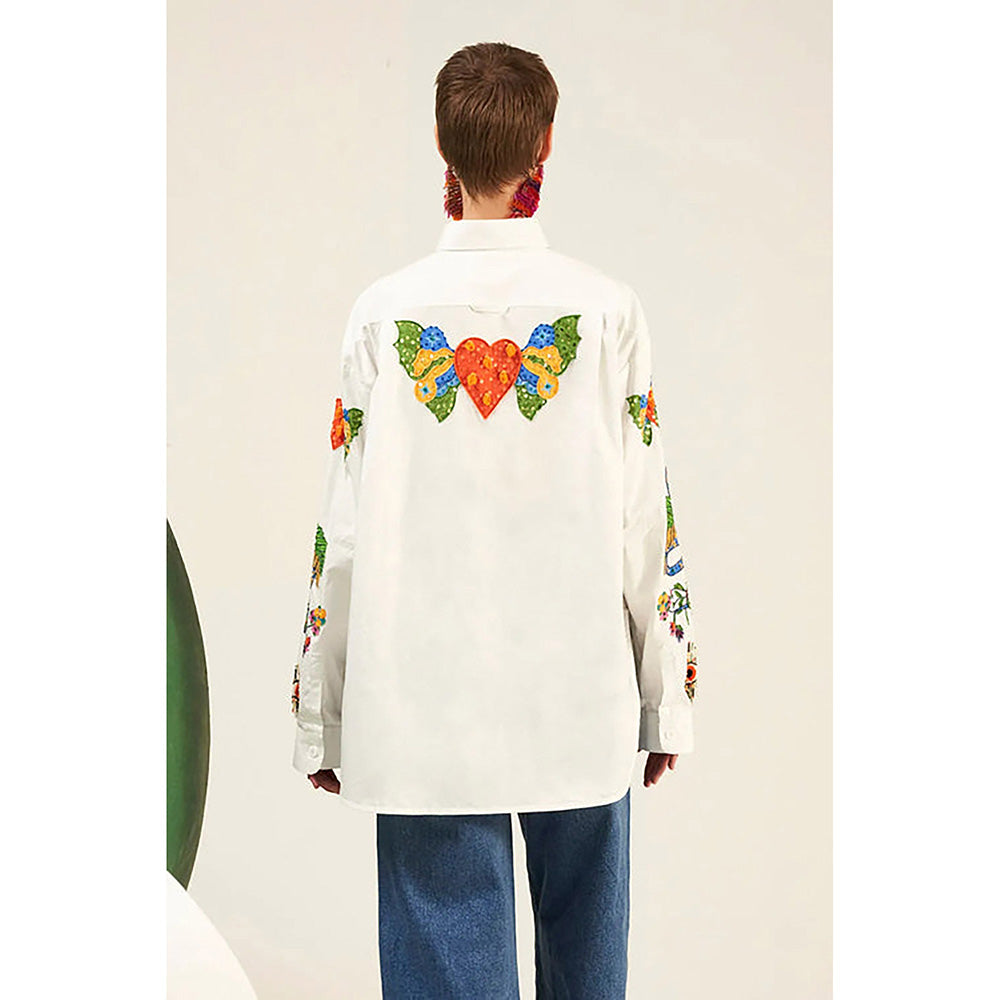 Verb Ivory Arushi Mehra In Our Camilia Shirt