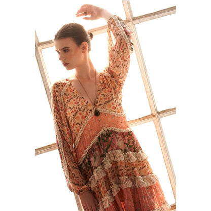 Verb Orange Kira Mini Dress