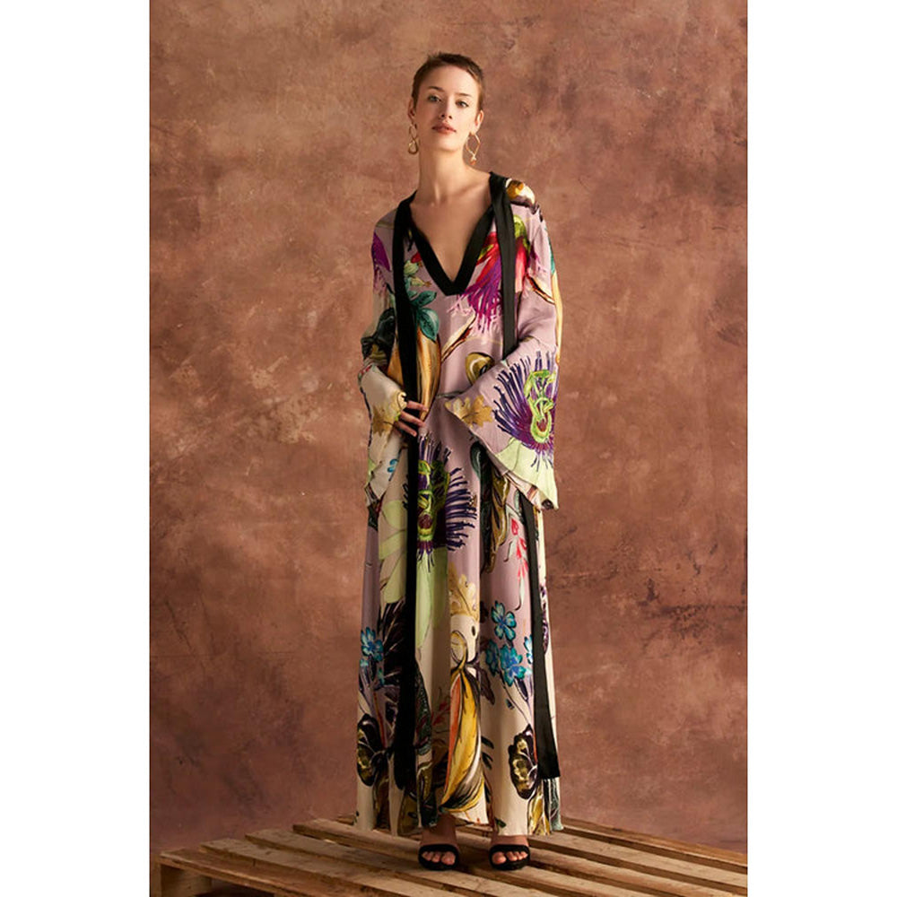 Verb Purple Alani Maxi Dress