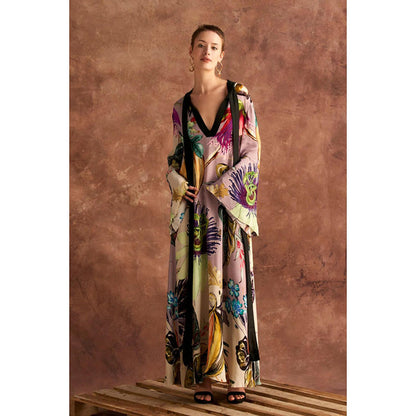Verb Purple Alani Maxi Dress