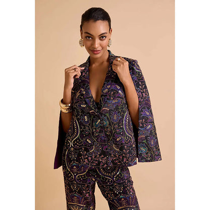 Verb Purple Aarohi Blazer