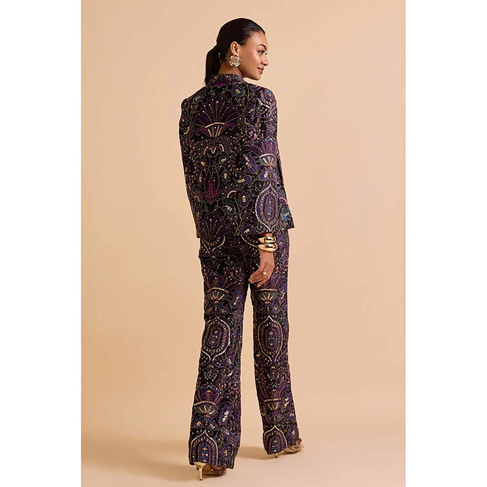 Verb Purple Aarohi Blazer
