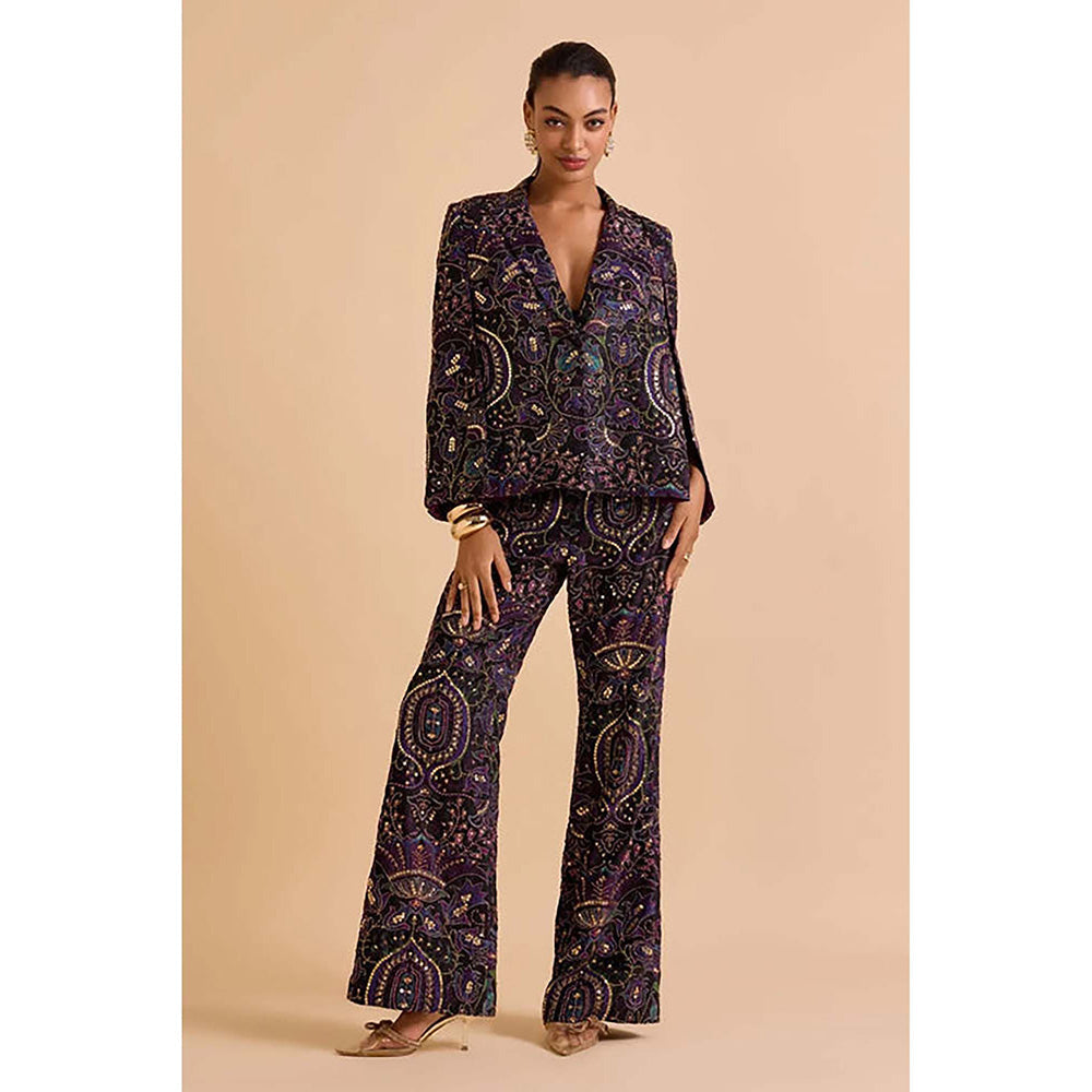 Verb Purple Aarohi Blazer