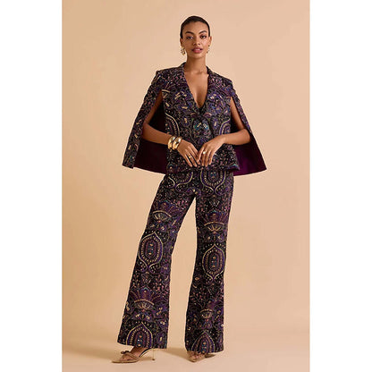Verb Purple Aarohi Blazer