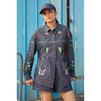 Verb Mitali Wadhwa Shirt And Pants Co-Ord's