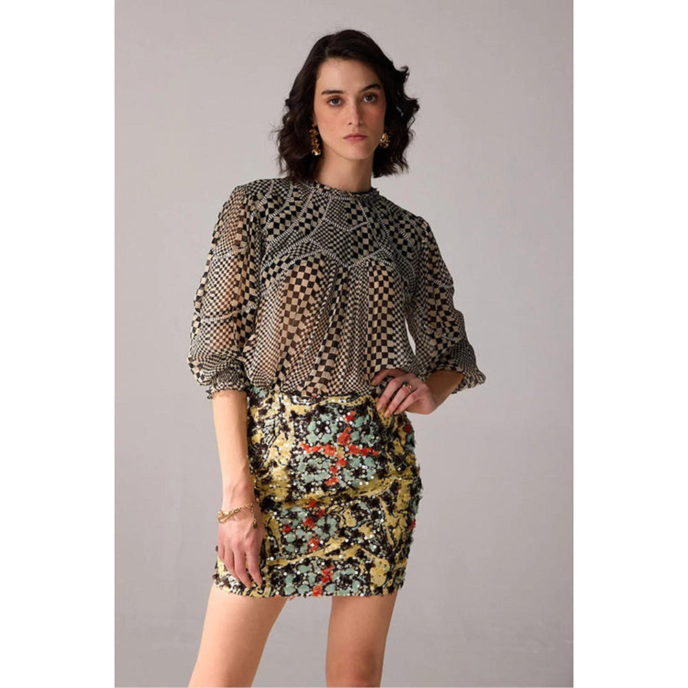 Verb Yellow Aria Skirt