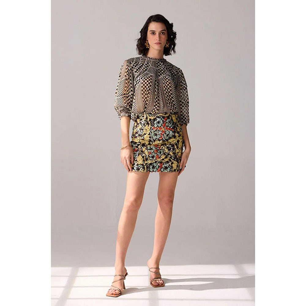 Verb Yellow Aria Skirt