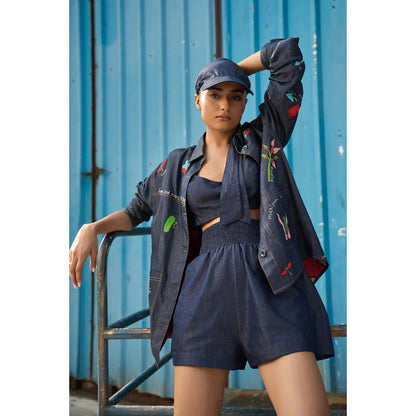 Verb Blue Soha Shorts