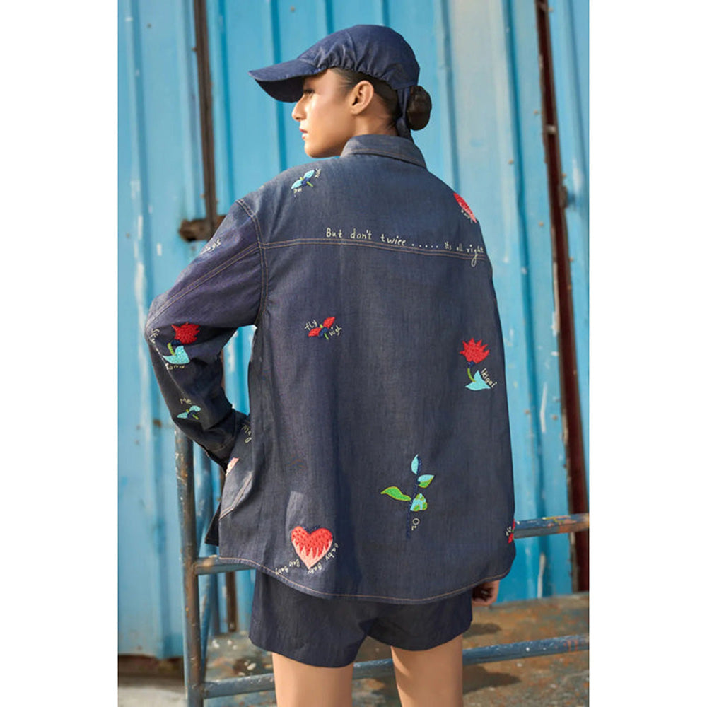 Verb Blue Soha Shorts