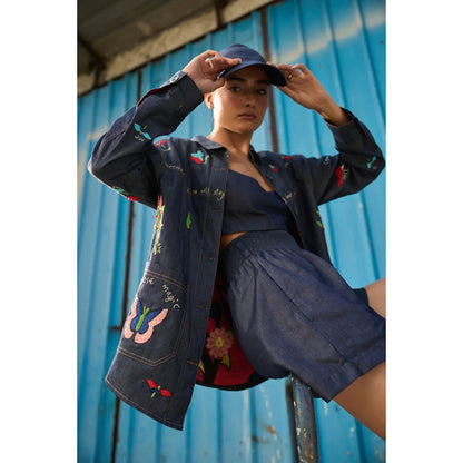 Verb Blue Soha Shorts