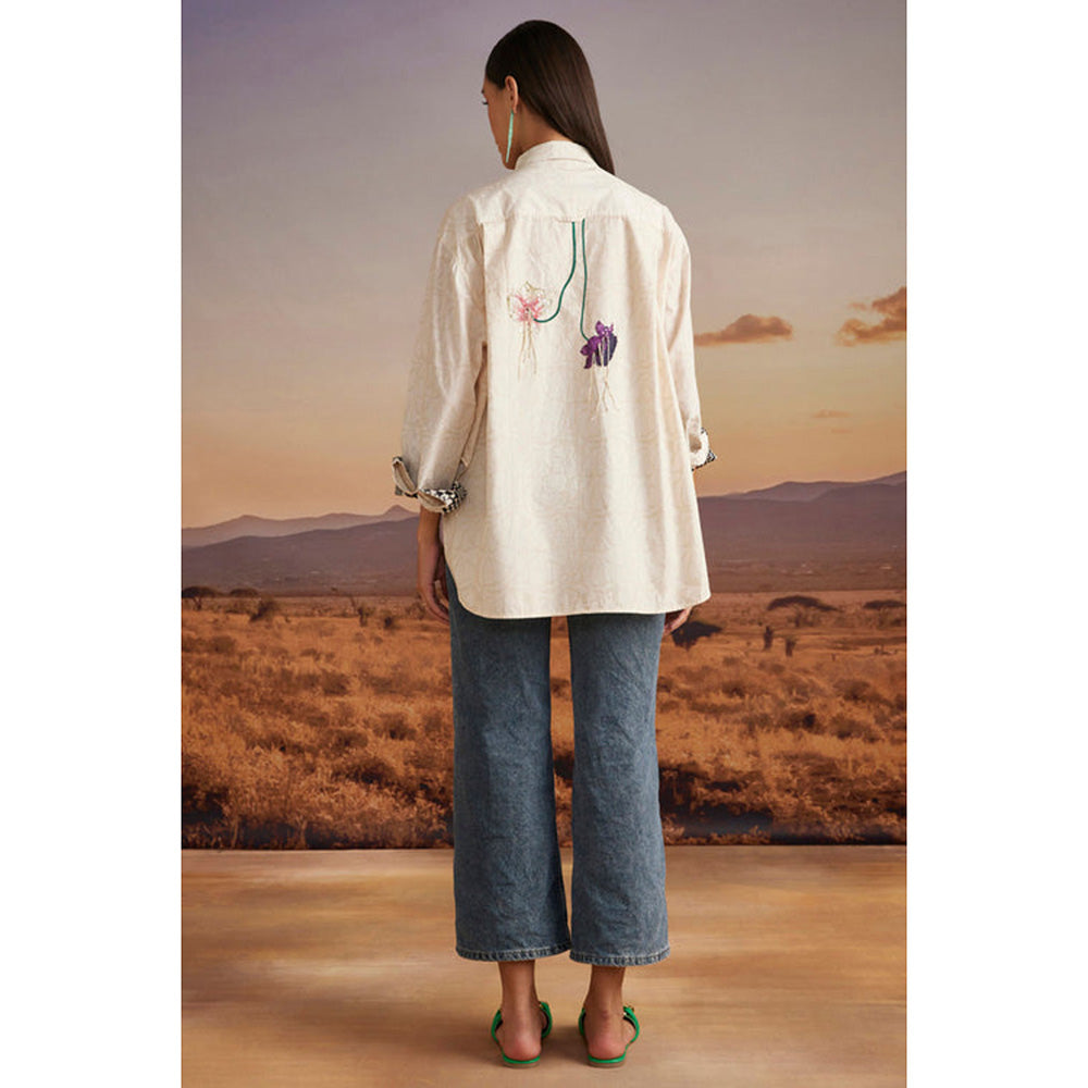 Verb Beige Gurleen Gambhir In Our Chiara Shirt