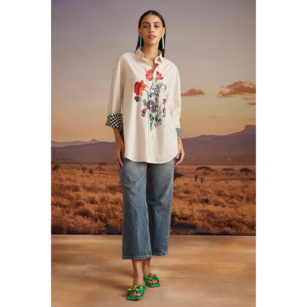 Verb Beige Gurleen Gambhir In Our Chiara Shirt
