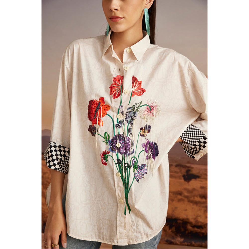 Verb Beige Gurleen Gambhir In Our Chiara Shirt