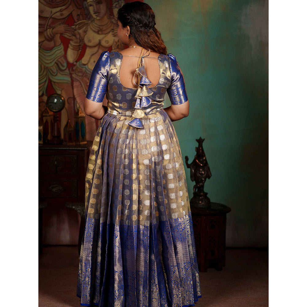 Vinya Yazhini Blue Dress