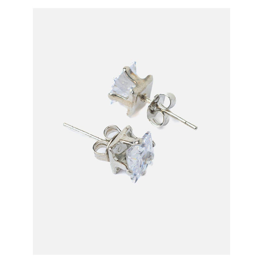 VIVINIA By Vidhi Mehra Silver Plated Womens Stud Earrings