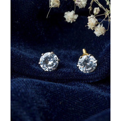 VIVINIA By Vidhi Mehra Gold Plated Womens Stud Earrings