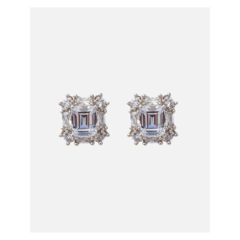 VIVINIA By Vidhi Mehra Florence Gold Plated Womens Stud Earrings