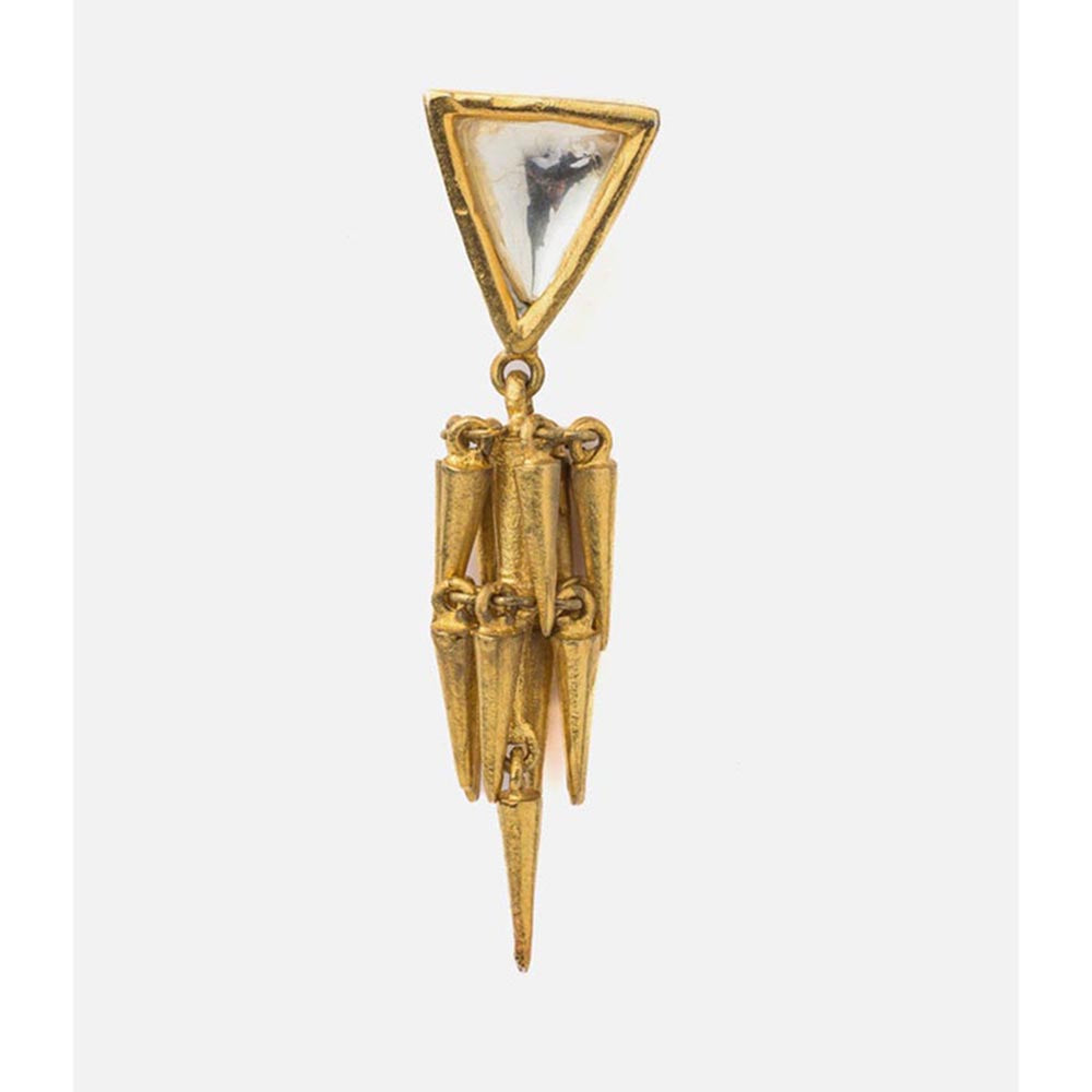 VIVINIA By Vidhi Mehra Florence Gold Plated Womens Dangle Earrings