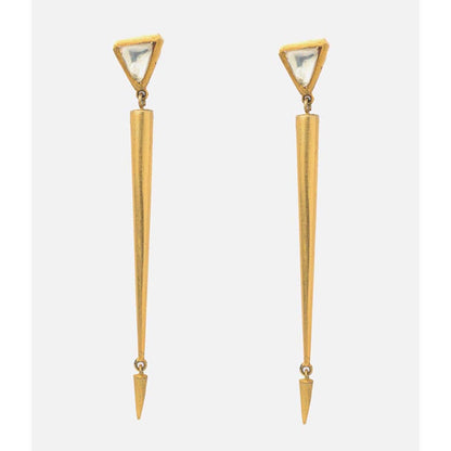 VIVINIA By Vidhi Mehra Florence Gold Plated Womens Drop Earrings