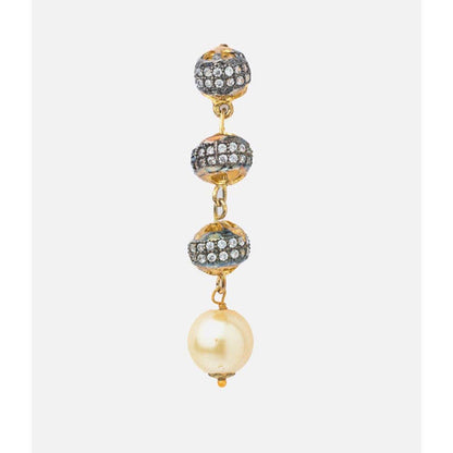 VIVINIA By Vidhi Mehra Florence Gold Plated Blue Womens Drop Earrings