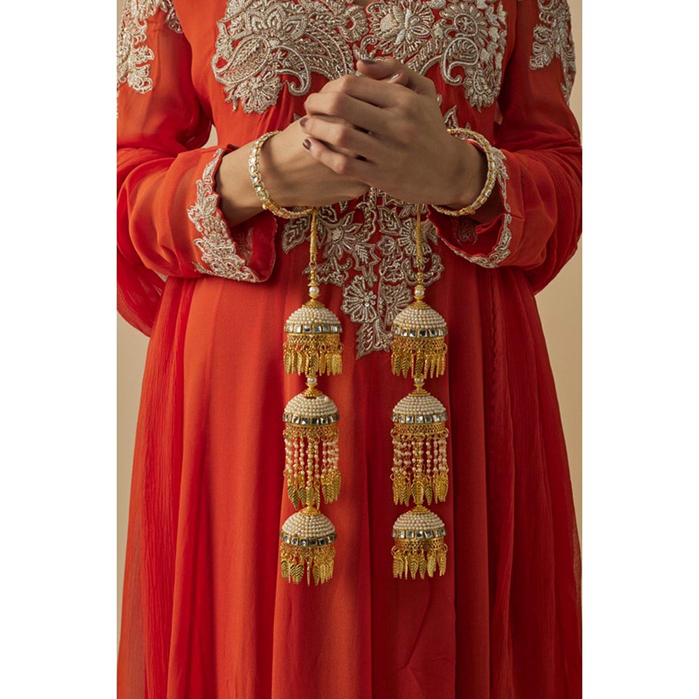 VIVINIA By Vidhi Mehra Gold Plated Womens Kaleeras