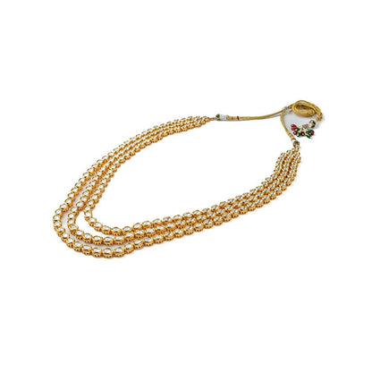 VIVINIA By Vidhi Mehra Gold Plated Womens Kundan Polki Necklace Set