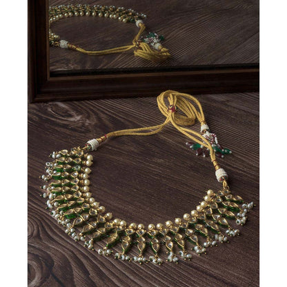 VIVINIA By Vidhi Mehra Gold Plated Womens Short Necklace