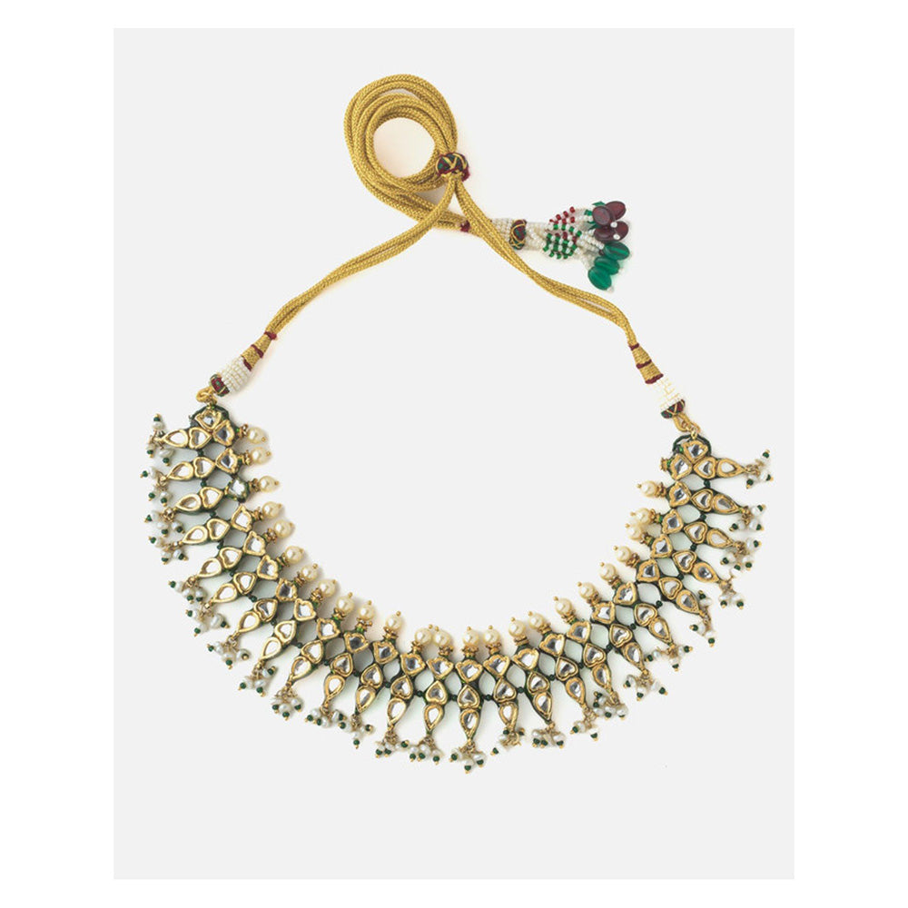 VIVINIA By Vidhi Mehra Gold Plated Womens Short Necklace