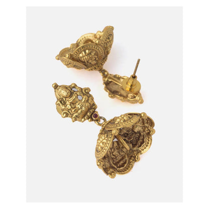 VIVINIA By Vidhi Mehra Gold Plated Womens Choker Necklace Set With Earrings