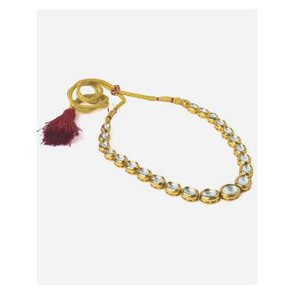 VIVINIA By Vidhi Mehra Gold Plated Womens Kundan Short Necklace