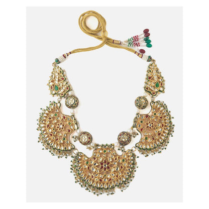 VIVINIA By Vidhi Mehra Gold Plated Multicolored Womens Short Necklace