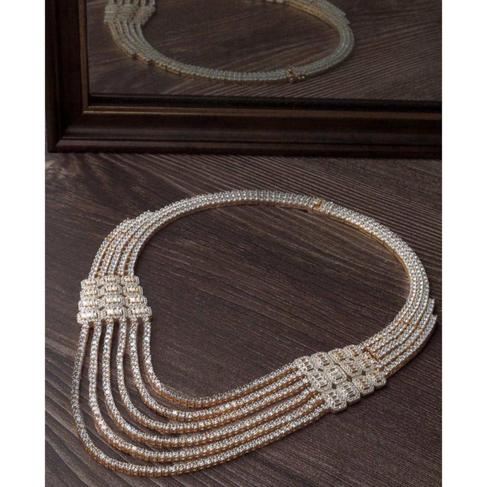 VIVINIA By Vidhi Mehra Gold Plated Womens Short Necklace